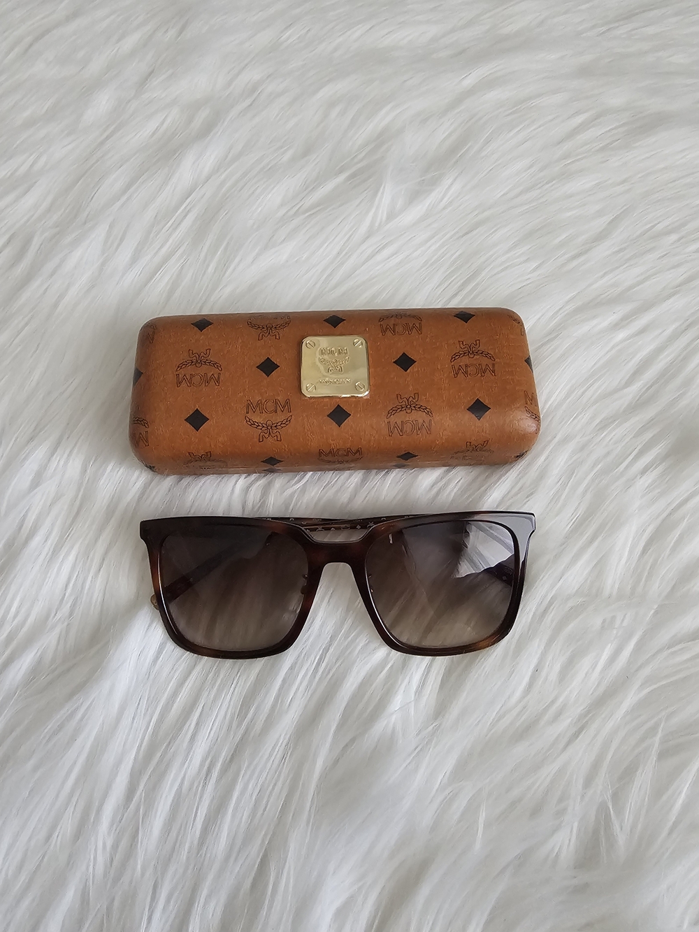 MCM Women's Tortoiseshell Sunglasses - Picture 2 of 4